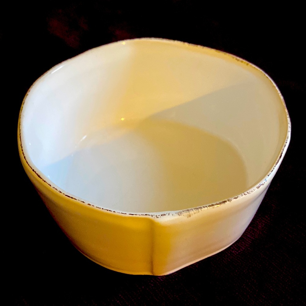 Vietri white dish